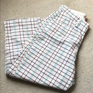 Lee Plaid Capris